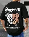 Sky magic men cotton blend boxy tshirts